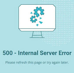 500 Internal Server Error